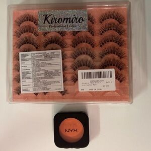 NYX “Double Dare” Blush with Kiromiro Lashes (NEW)